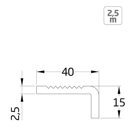 AN ESC 40X15 ALUM PLATA_ESQ