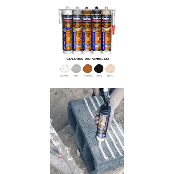 ADHESIVO MS SELLADOR POWER FIX-INSTANT STRONG 280 ML  GRIS