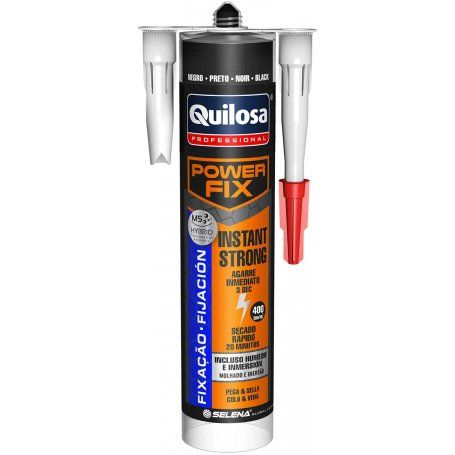 ADHESIVO MS SELLADOR POWER FIX-INSTANT STRONG 280 NEGRO ML