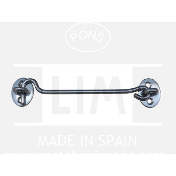 ALDABA VALENCIANA 4 X 100 MM INOX  (Ref. 227/2722)