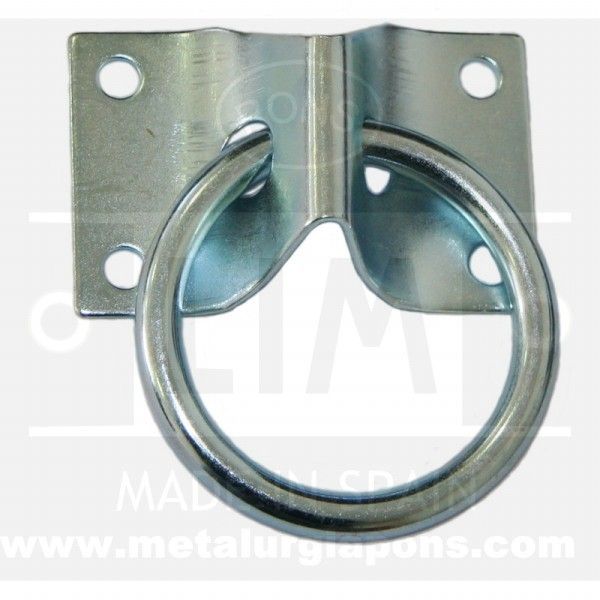 ANILLA CON PLACA Hº ZIN.D-65 -P=70X45  (Ref. 627/4188 )