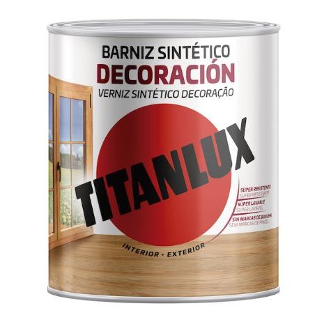 BARNIZ TINTE BRILLO NOGAL DECO 250 ML SINTETICO