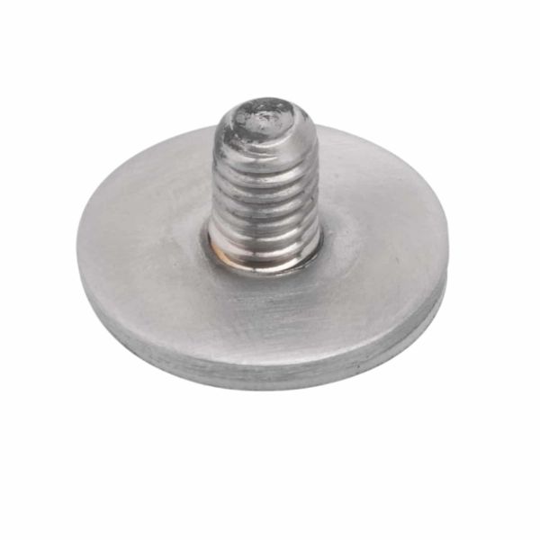 BASE ADHESIVA PARA TOPE PUERTA PALLBOX Ø19x20 i Ø20x20 INOX