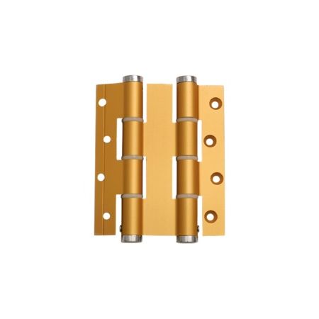 BISAGRA JUSTOR DOBLE ACCION 120X30 E ALUMINIO ORO