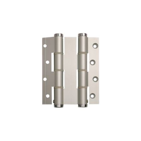 BISAGRA JUSTOR DOBLE ACCION 120X30 E ALUMINIO PLATA