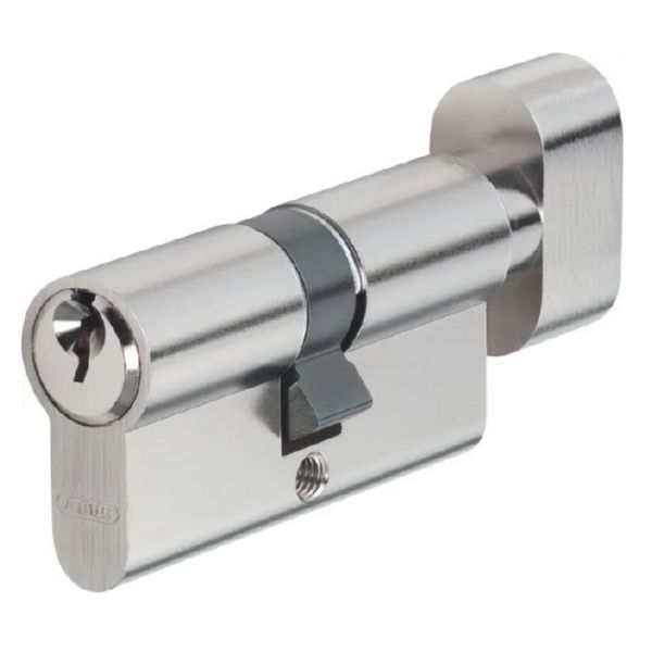 BOMBILLO ABUS E50 LEVA 15  30+30 NIQUEL CON POMO