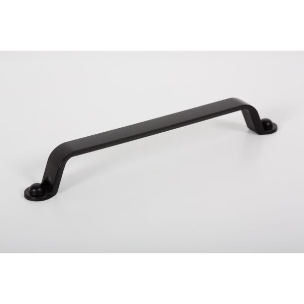 BUTTON - Tirador negro mate 175 mm CC 160 mm