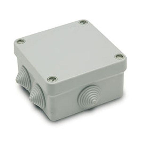 CAJA EMPALMES ESTANCA SUPERFICIE CUADRADA 100x100x55 CON CONOS IP55