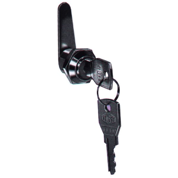 CERRADURA BUZON AGA 135 R CORTA RECTA CROMADA