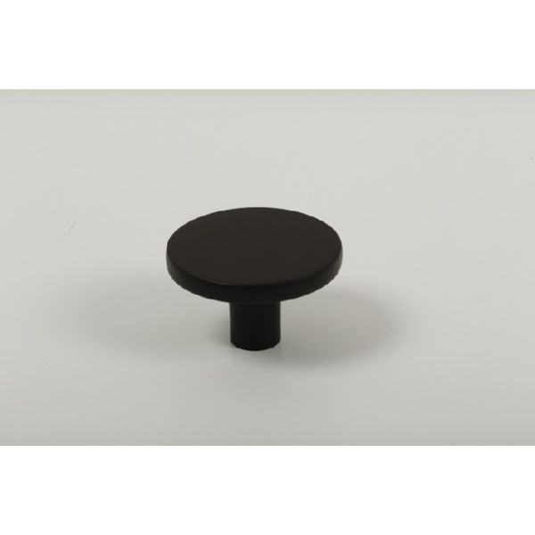 COMO - Pomo negro mate 26 mm
