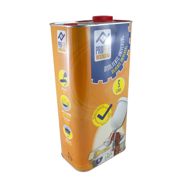 DISOLVENTE UNIVERSAL BOTE   5 LT. PROFER