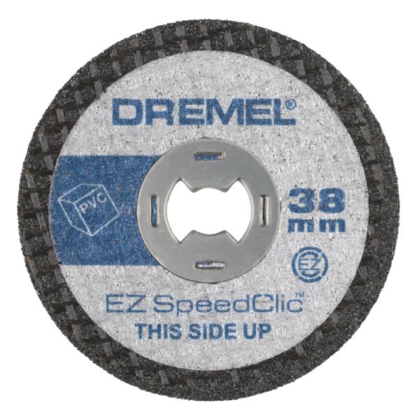 DREMEL 5 DISCOS DE CORTE PARA PLASTICO DE 38 MM SPEEDCLIC (SC476)