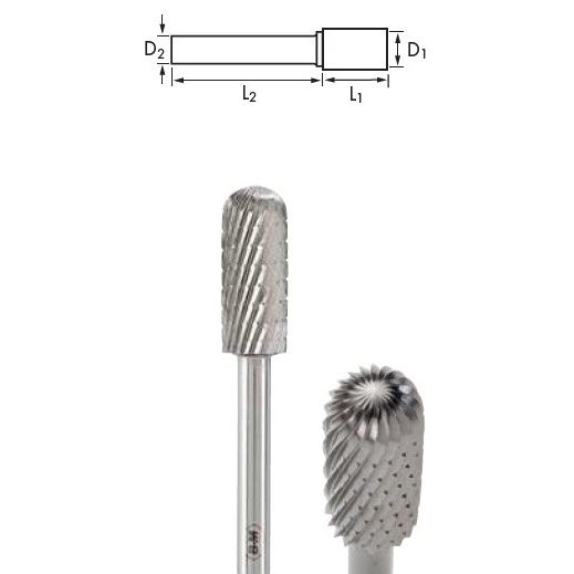 FRESA ROTATIVA TG2- 506 12X30