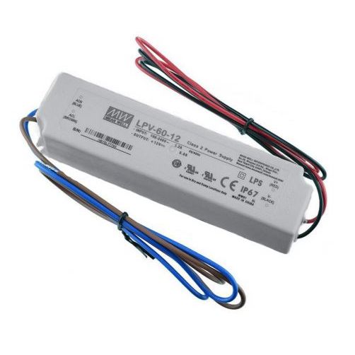 LED LU FUENTE DE ALIMENTACIÓN CLASE II IP67  60W 24V
