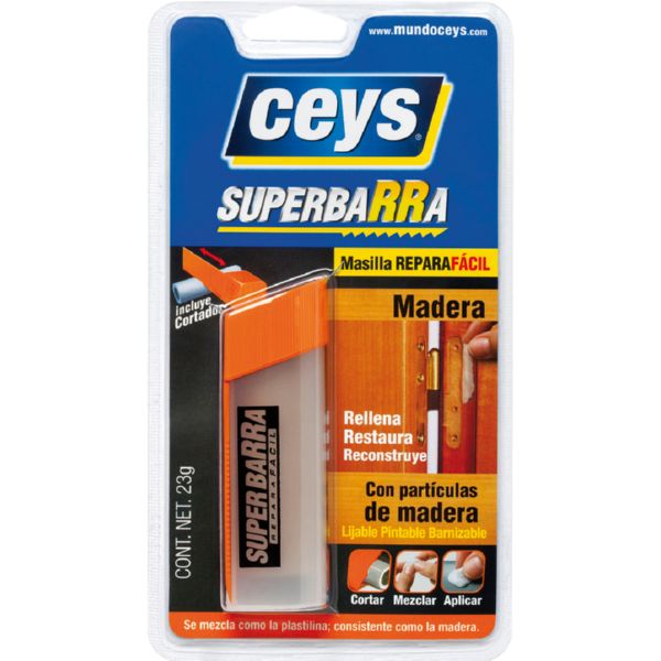 MASILLA BARRITA MADERA CEYS 23 GR.