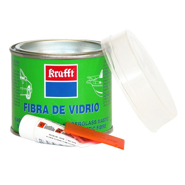 MASILLA FIBRA DE VIDRIO BRICO KRAFFT 250 GRM.
