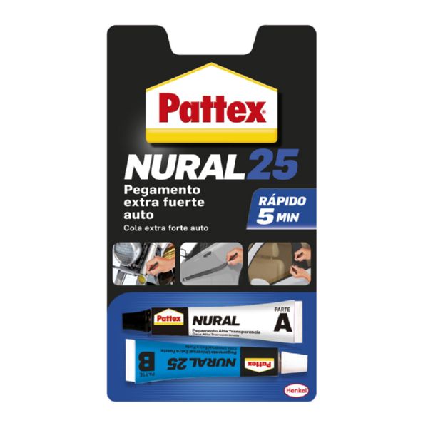 PEGAMENTO NURAL     25  AUTOMOVIL TRANSPARENTE 22 ML