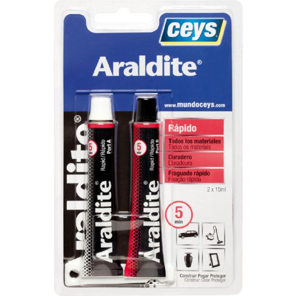 PEGAMENTO RAPIDO ARALDIT 2 X 15ML REF-51.02.07