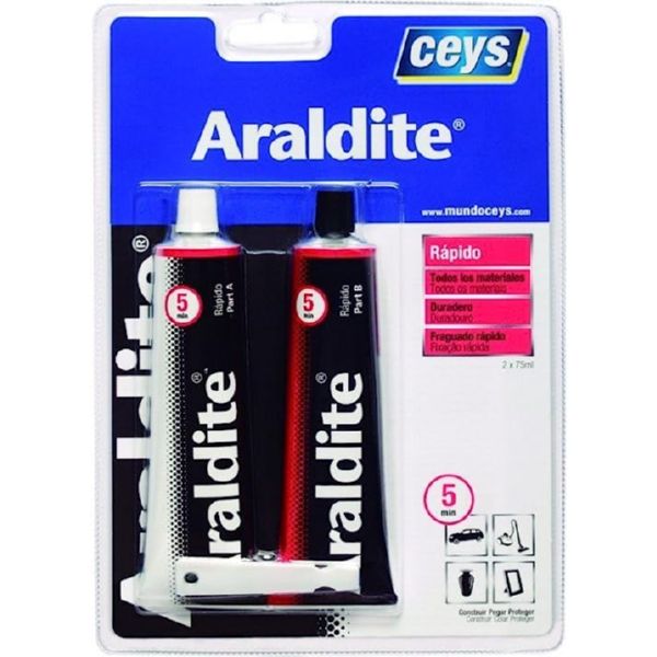 PEGAMENTO RAPIDO ARALDIT PROFESIONAL 2 X 75ML REF-51.02.04