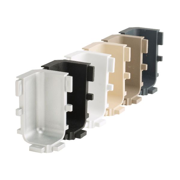 PERFIL ALUMINIO RECTO PLATA MATE J ESQUINERA RINCON INTERIOR