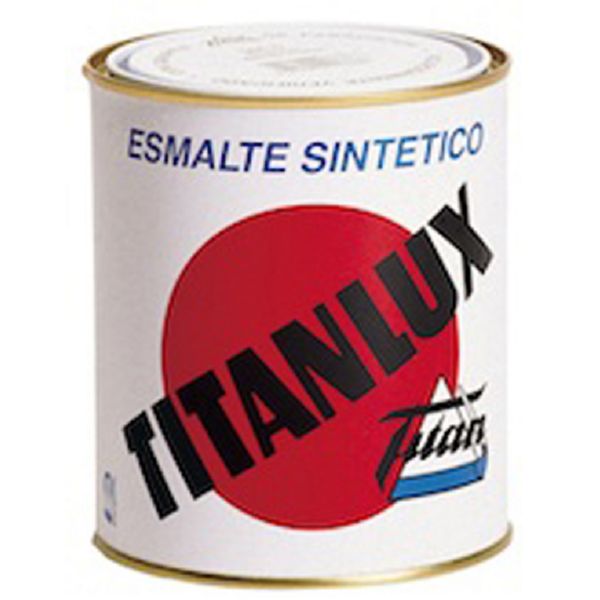PINTURA ESMALTE SINTETICO NEGRO MATE 125ML TITAN