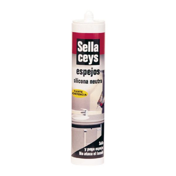 SILICONA ESPEJOS BLANCA CEYS 280 ML