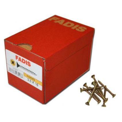 TORNILLO PZ FADIS 4,5 X 70 C/LLANA BICROMATADO (Caja 200 Uds.)