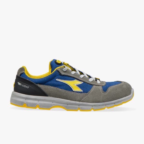 ZAPATO DI RUN TEXT LOW  S1PS FO SR ESD GRIS CASTILLO/AZUL INSEGNA Talla 45